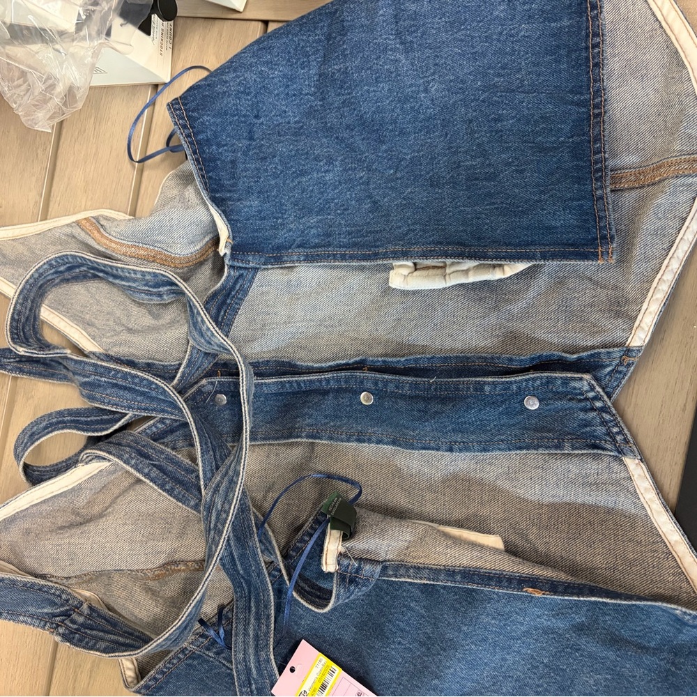 Open Back Jean Top - Picture 5 of 5